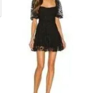 Karina Grimaldi Black Mini Dress